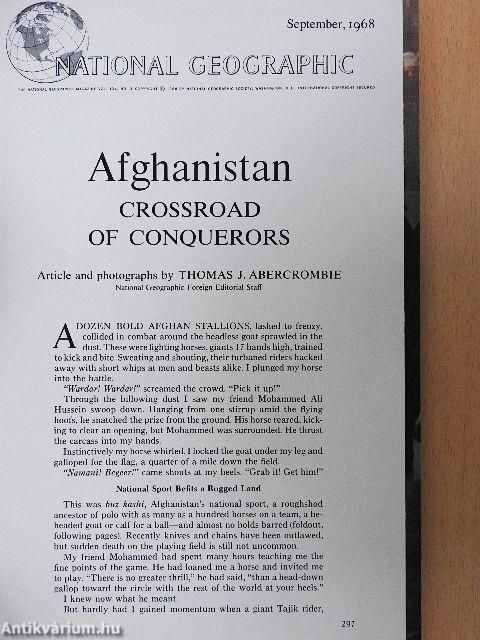 National Geographic September 1968
