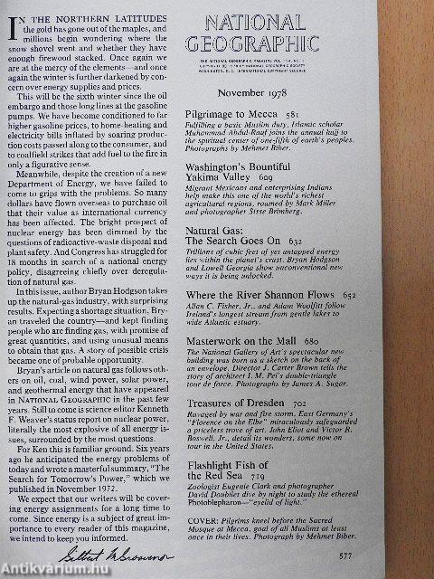 National Geographic November 1978