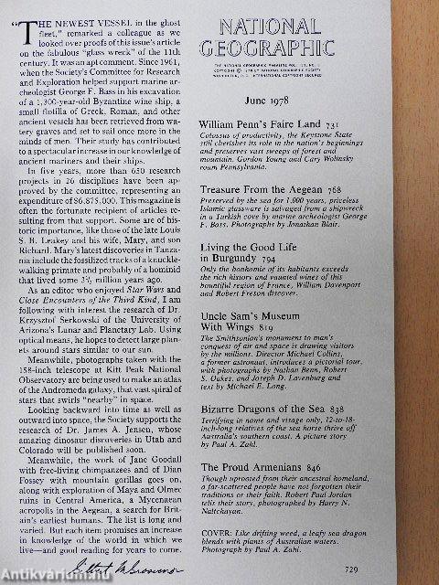 National Geographic June 1978