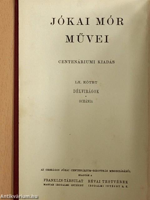 Délvirágok/Oceánia