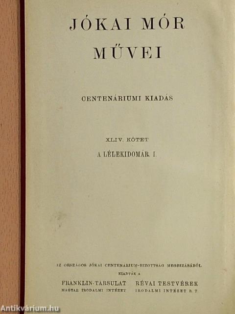 A lélekidomár I-II./A czigánybáró