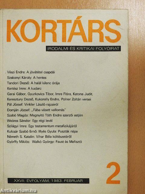 Kortárs 1983. február