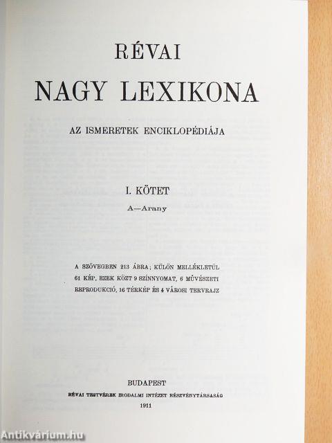 Révai nagy lexikona 1-21.