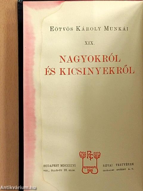 Nagyokról és kicsinyekről