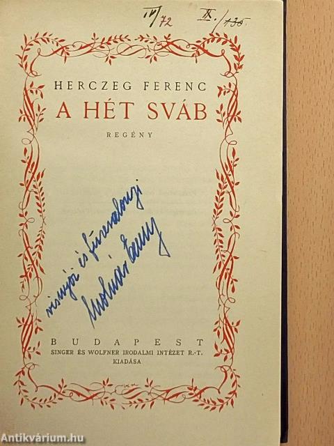 A hét sváb
