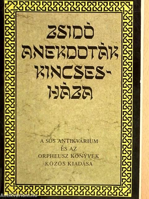 Zsidó anekdoták kincsesháza