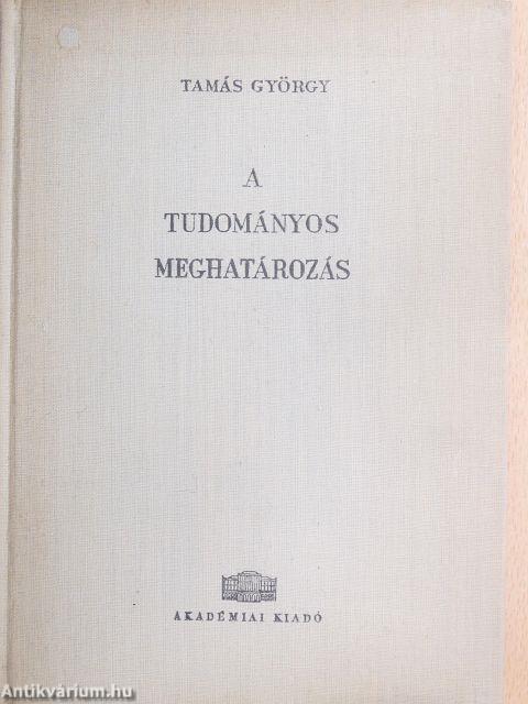 A tudományos meghatározás