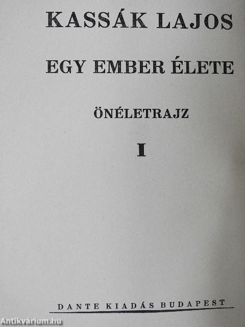 Egy ember élete I-III.