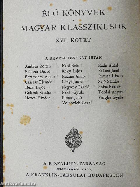 Vörösmarty Mihály munkái IV.