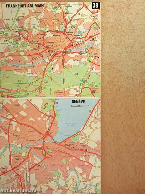 Európa autóatlasza