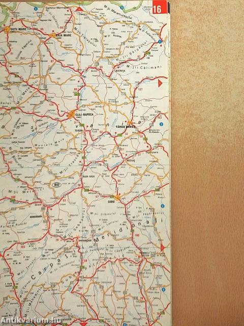 Európa autóatlasza