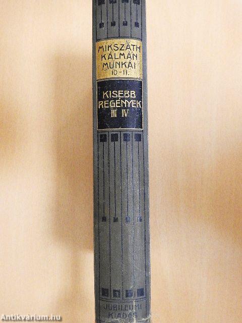 Kisebb regények III-IV.