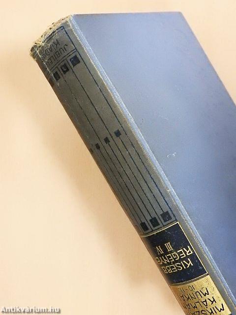 Kisebb regények III-IV.