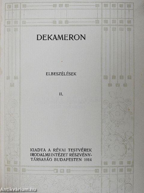 Dekameron II.