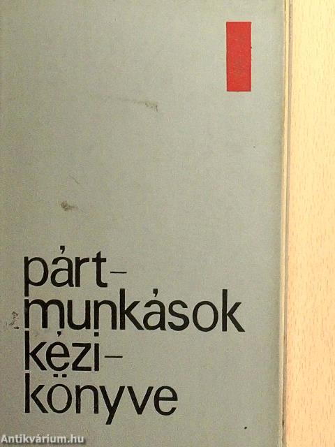 Pártmunkások kézikönyve