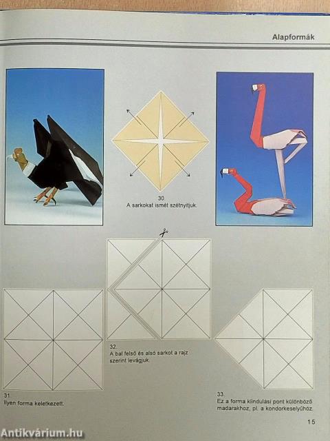 Az origami állatvilága