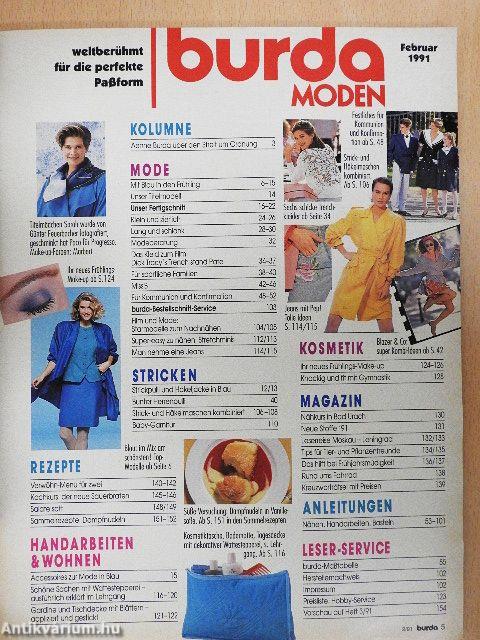 Burda Moden Februar 1991