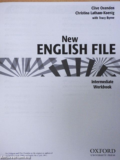 New English File - Intermediate - Workbook