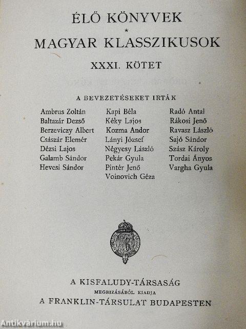 Gyulai Pál munkái I.