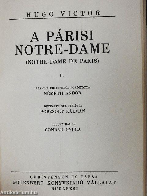A Párisi Notre-Dame I-IV.