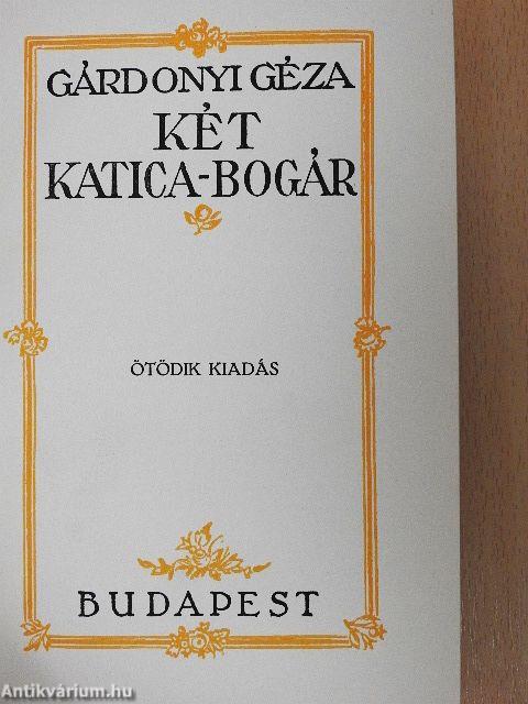 Két katica-bogár
