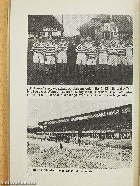 75 éves a Fradi-pálya 
