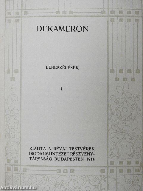 Dekameron I.