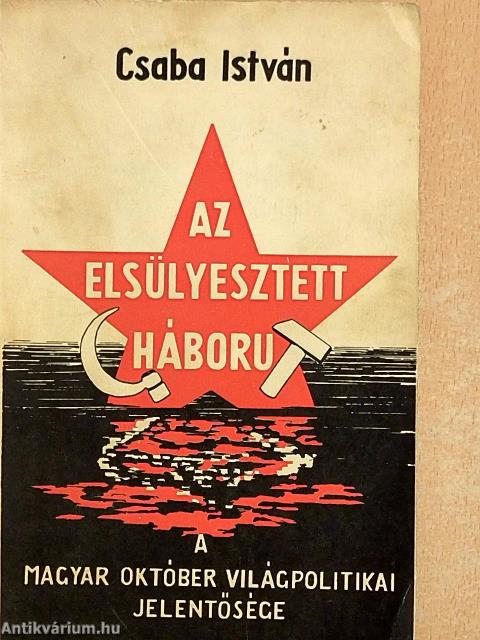 Az elsülyesztett háboru