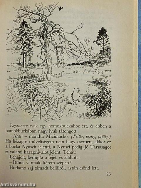 Micimackó/Micimackó kuckója