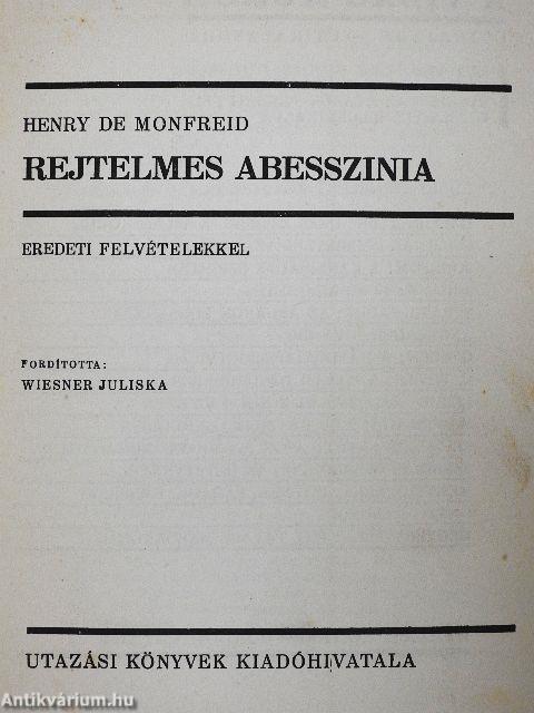 Rejtelmes Abesszinia