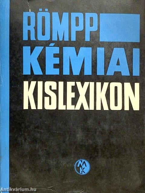 Römpp Kémiai Kislexikon