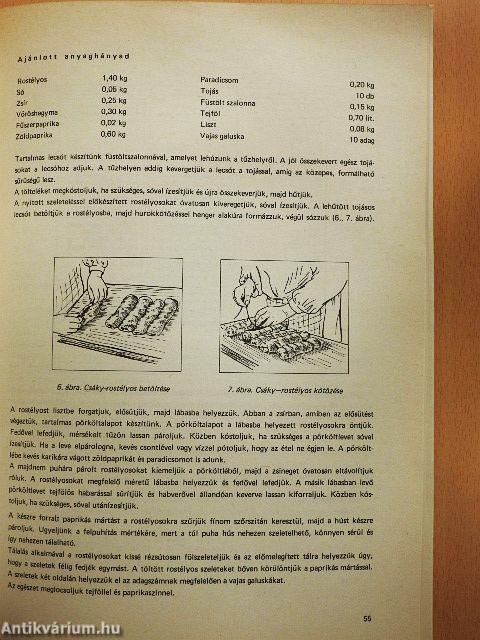 Ételkészítési ismeretek II. 