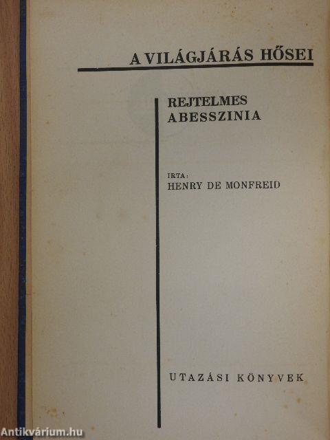 Rejtelmes Abesszinia