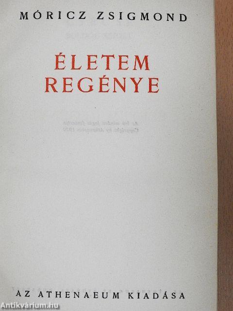 Életem regénye