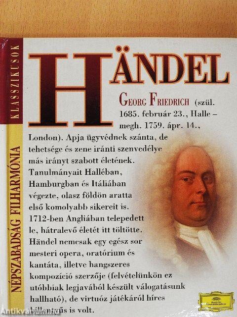 Händel - CD-vel