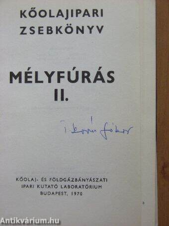 Mélyfúrás II.