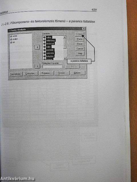 Túlélőkészlet az SPSS-hez