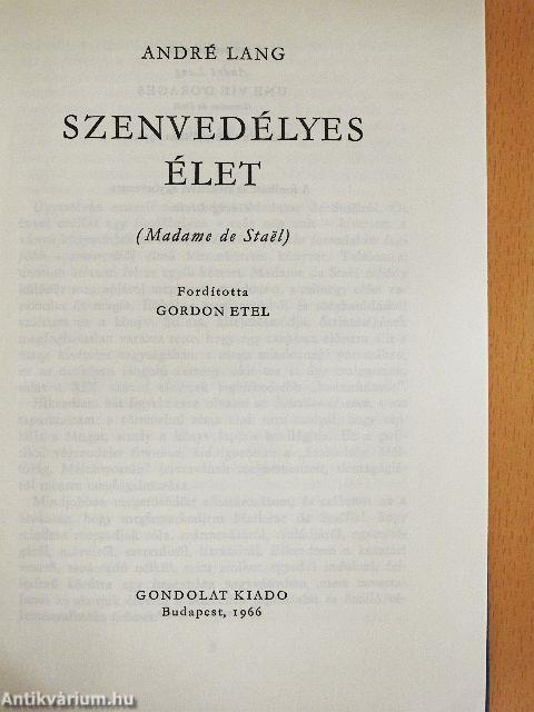 Szenvedélyes élet