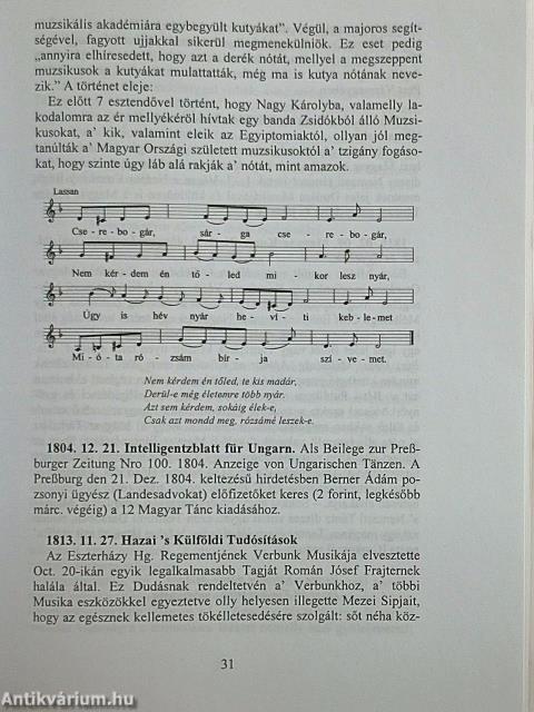 A cigányzenekar múltja 1776-1903