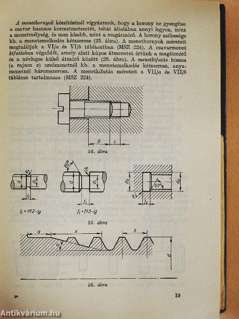 Gépelemek, gépszerkezetek