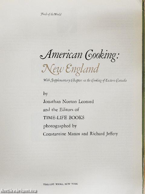 American Cooking: New England