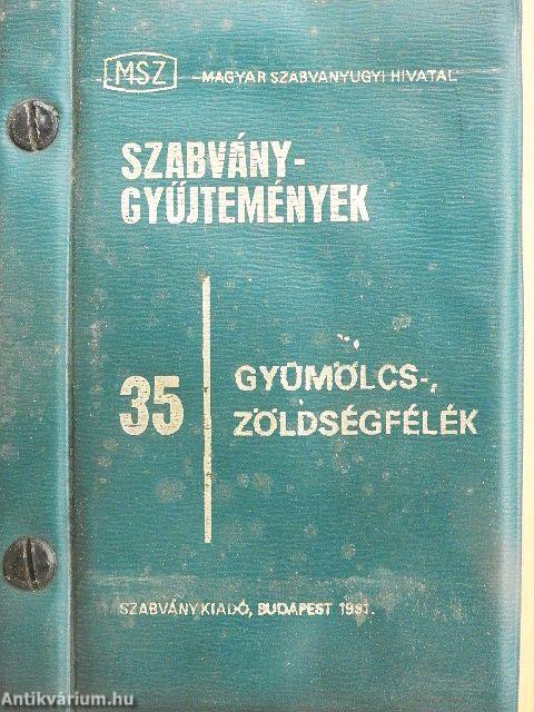 Gyümölcs-, zöldségfélék