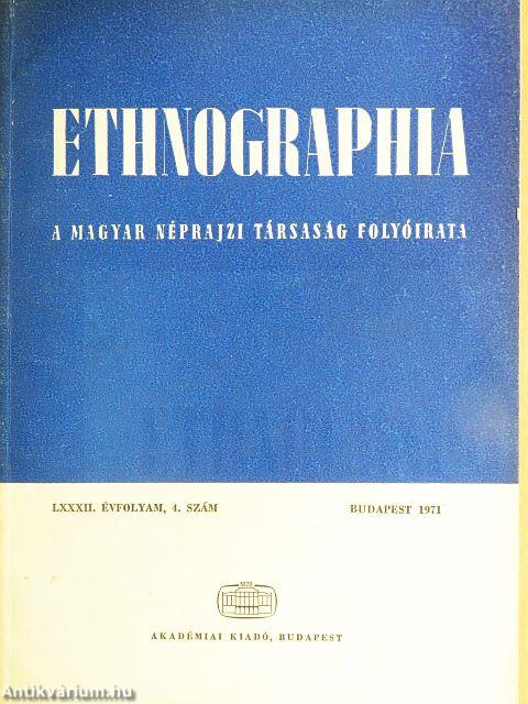 Ethnographia 1971/4.