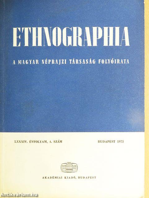 Ethnographia 1973/4.