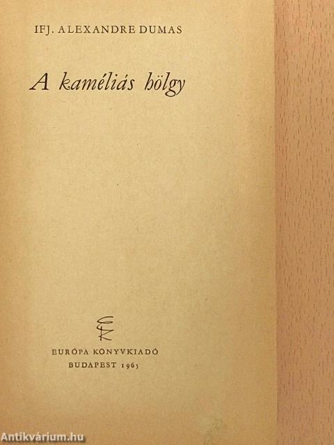 A kaméliás hölgy