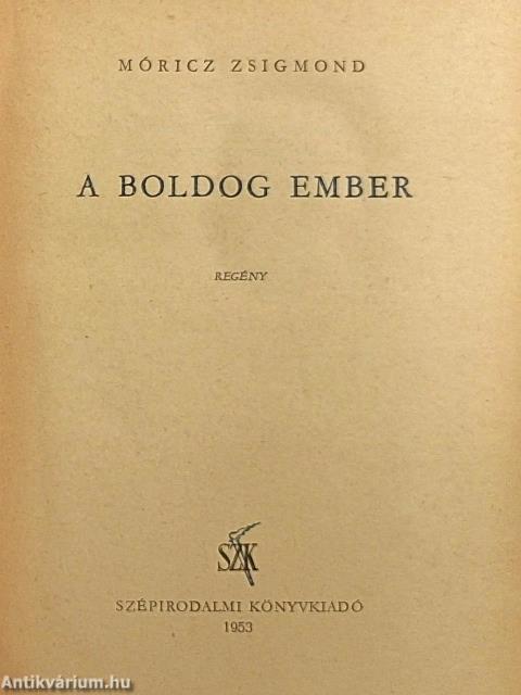 A boldog ember