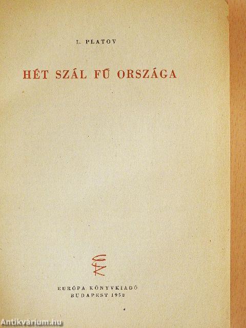 Hét szál fű országa