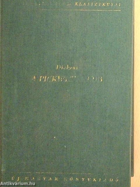 A Pickwick klub I-II.