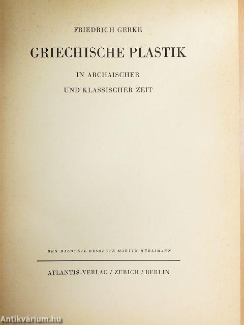 Griechische Plastik
