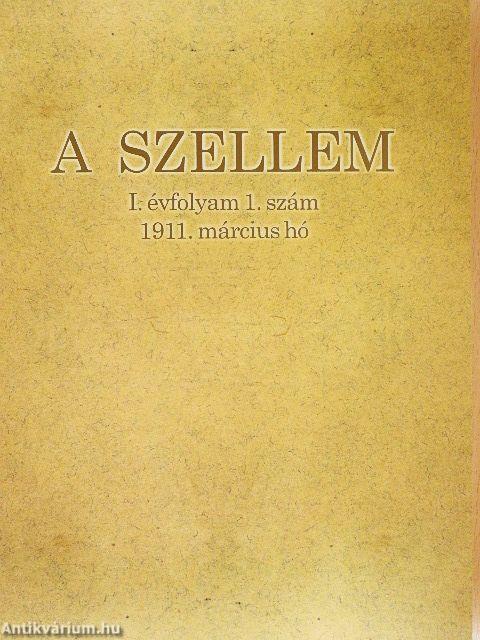 A Szellem 1911/1.